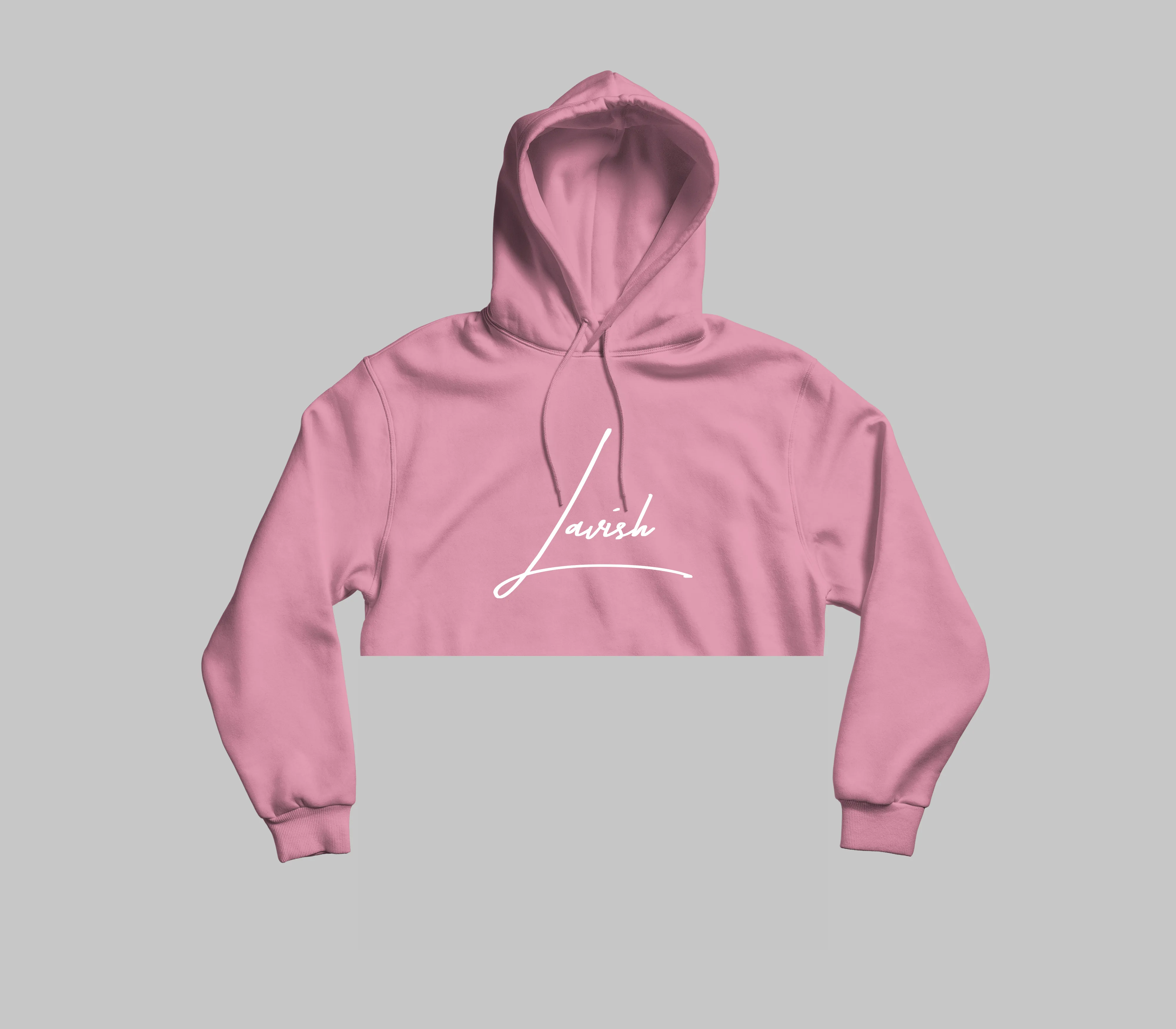 Lavish Signature Crop Hoodie