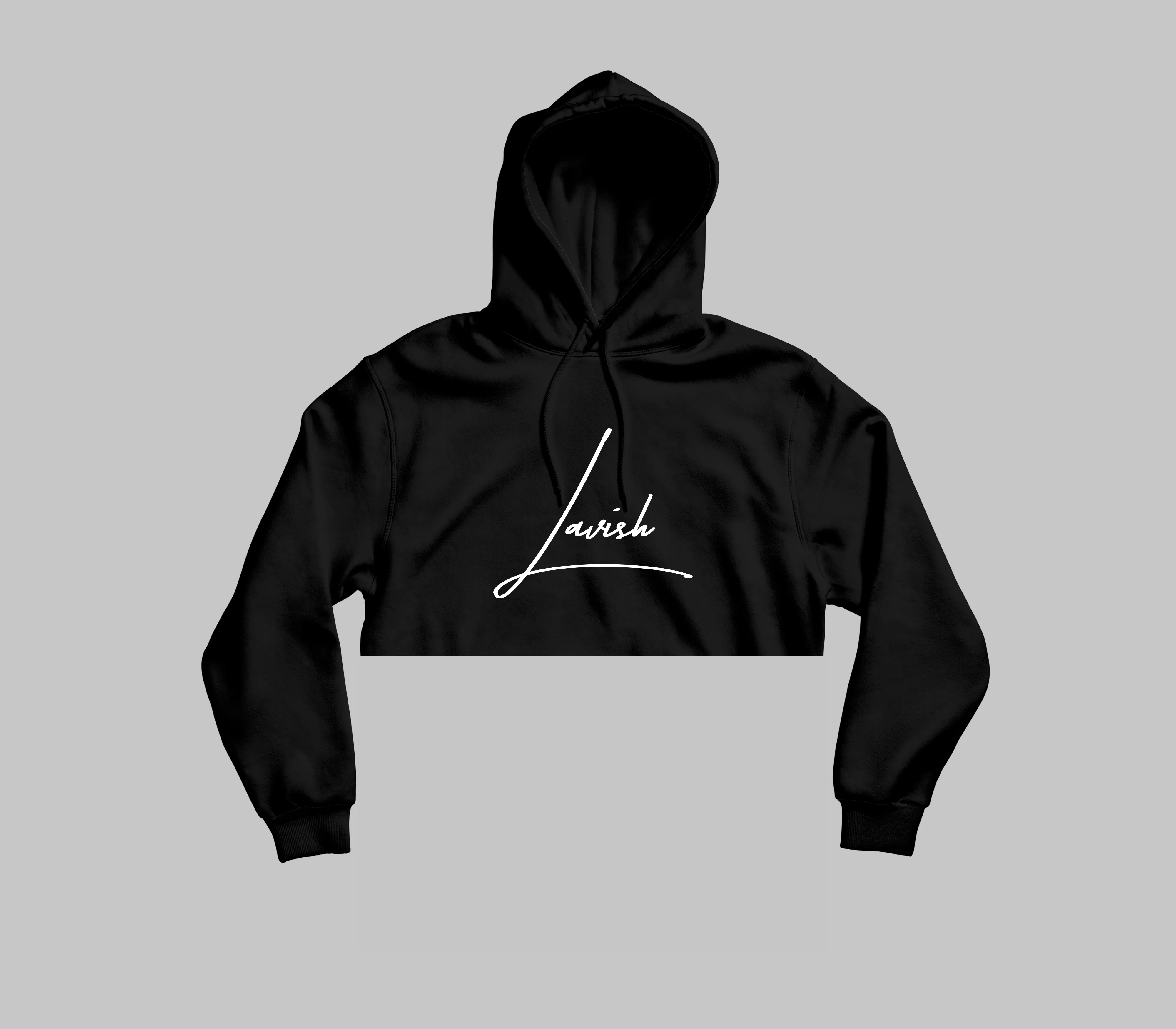 Lavish Signature Crop Hoodie