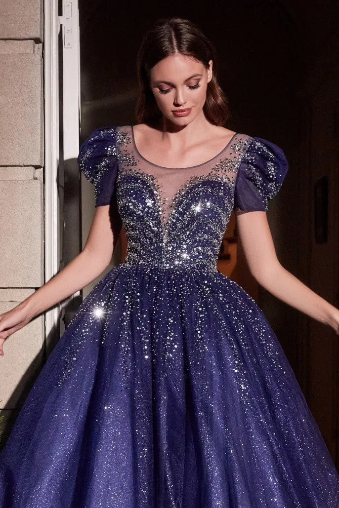 Layered Tulle Gown B702
