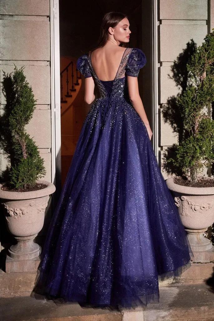 Layered Tulle Gown B702
