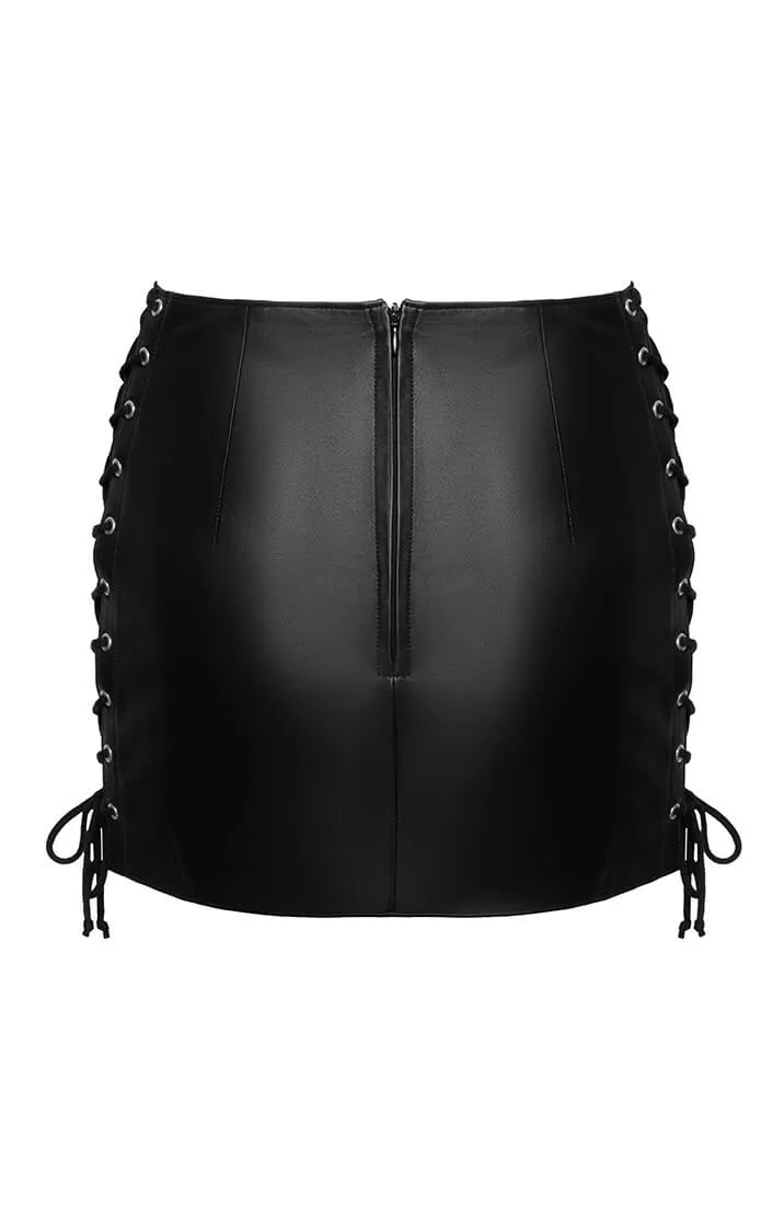 Leather mini skirt - Provocative Connoisseur