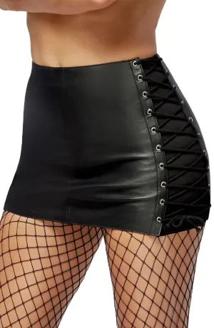 Leather mini skirt - Provocative Connoisseur