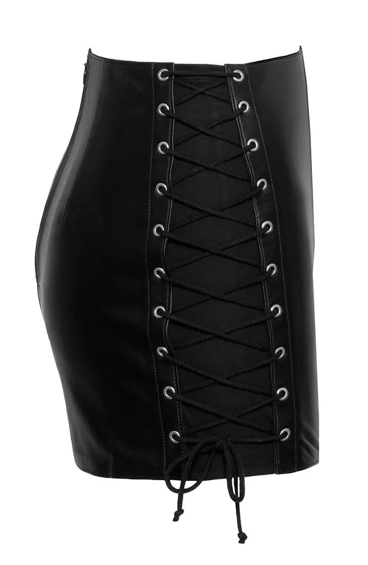 Leather mini skirt - Provocative Connoisseur