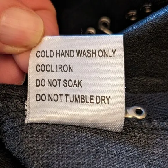 LF Seek the Label Faux Leather Mini Skirt