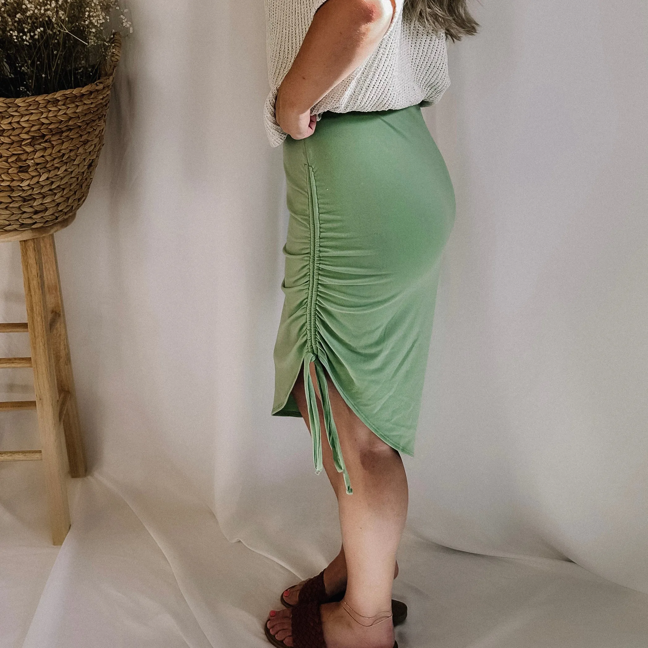 Lucky Girl Midi Skirt - LAST ONE