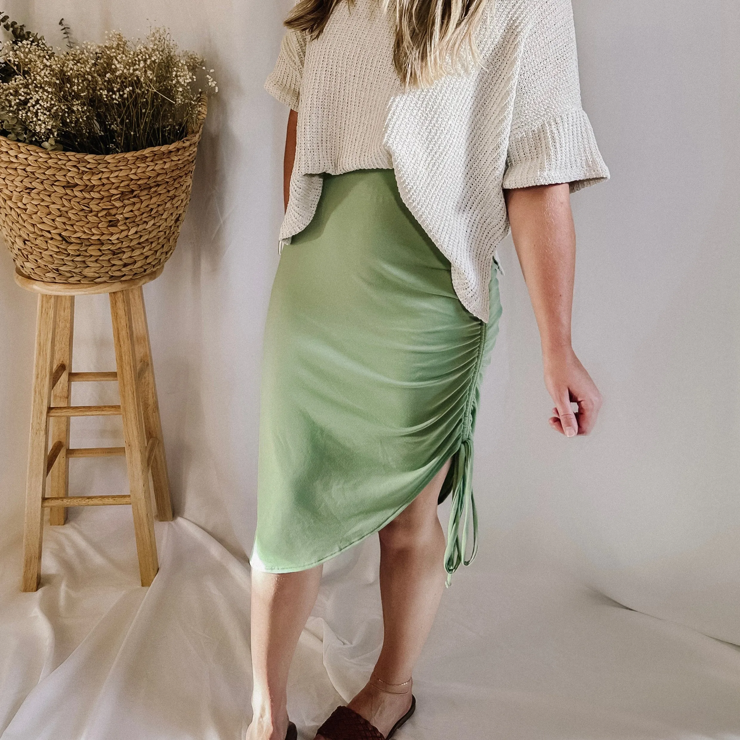 Lucky Girl Midi Skirt - LAST ONE