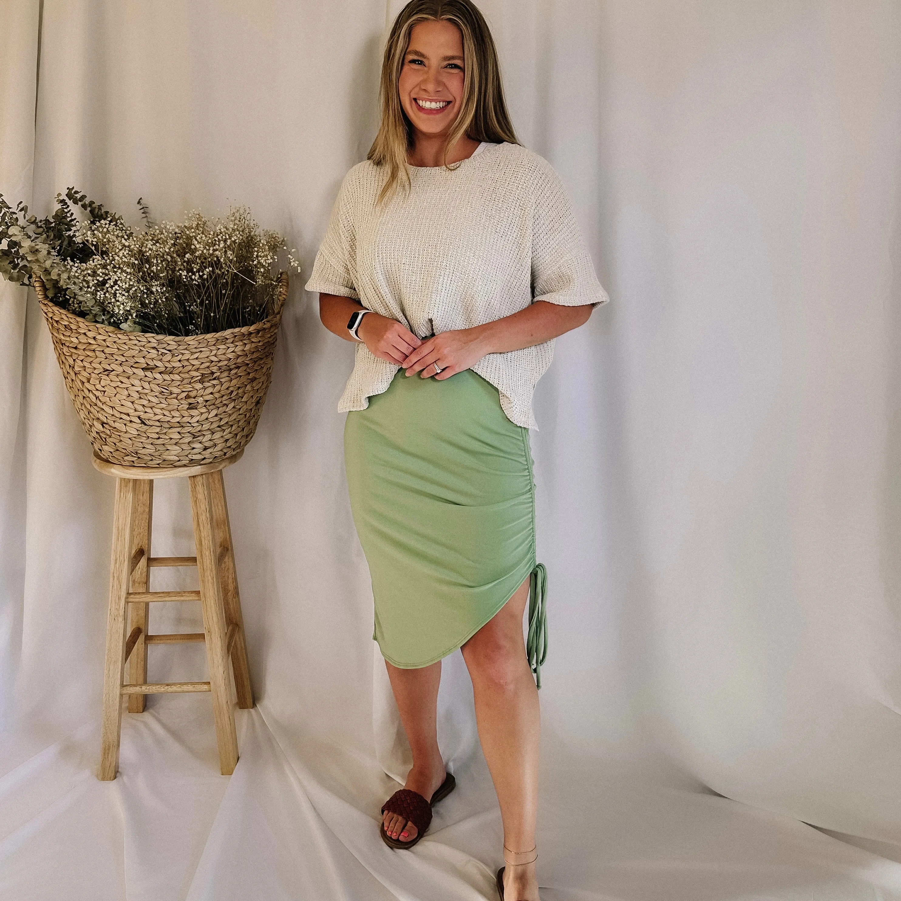 Lucky Girl Midi Skirt - LAST ONE
