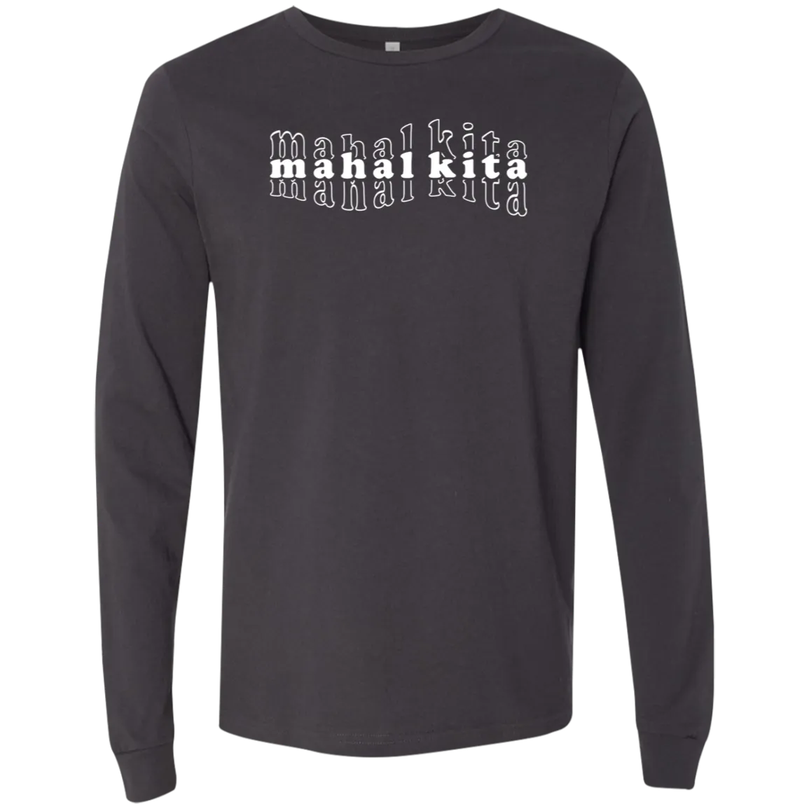Mahal Kita Mesh Warp Unisex Jersey Long Sleeve T-Shirt