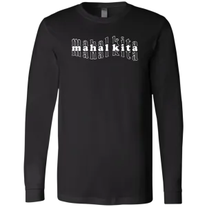 Mahal Kita Mesh Warp Unisex Jersey Long Sleeve T-Shirt