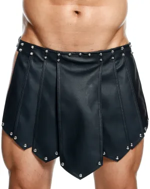 Malebasics Dmbl10 Dngeon Roman Skirt  Black