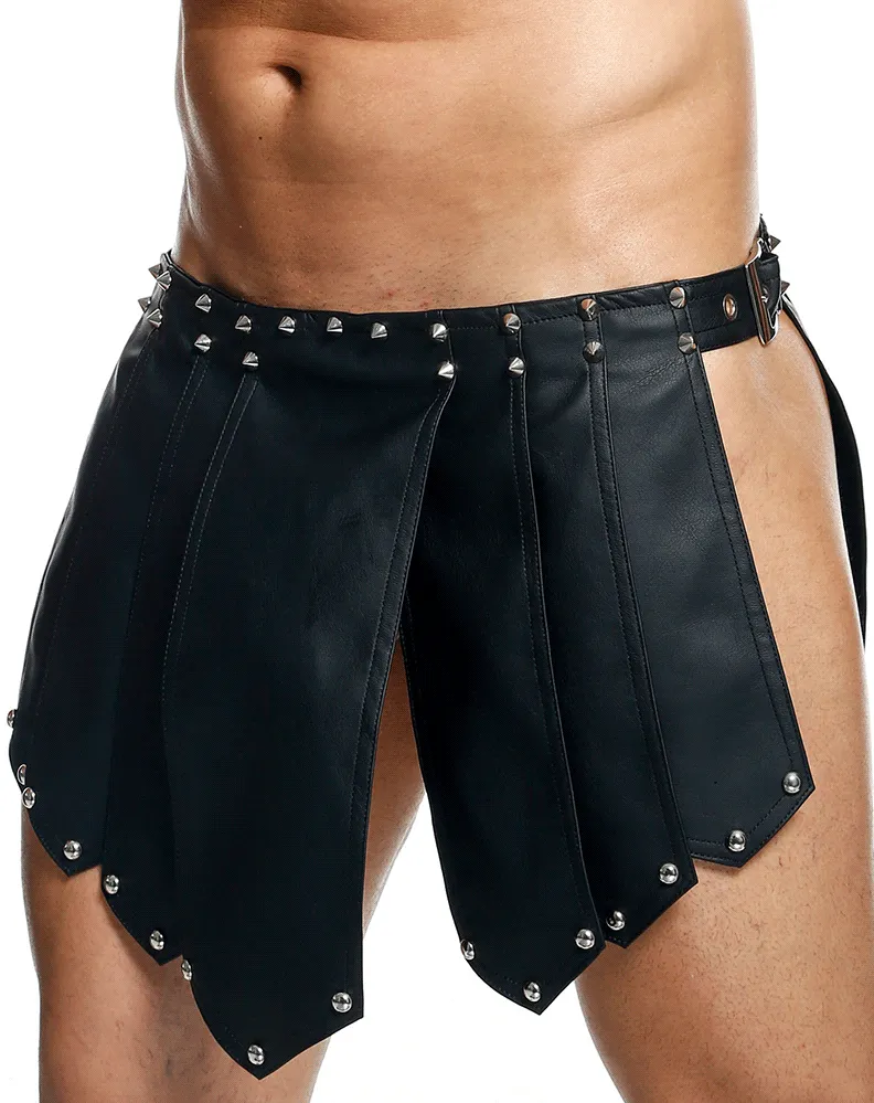 Malebasics Dmbl10 Dngeon Roman Skirt  Black