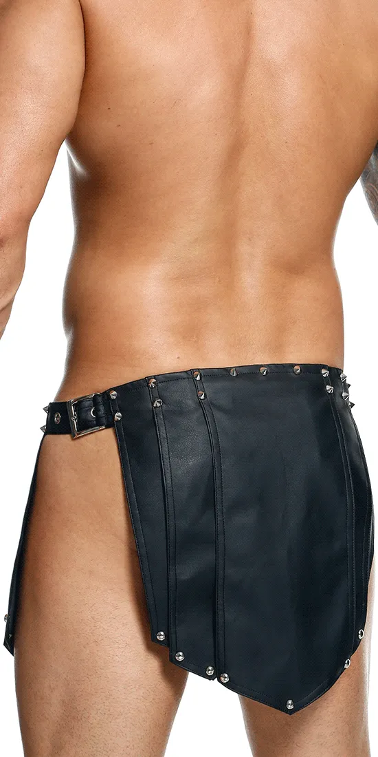 Malebasics Dmbl10 Dngeon Roman Skirt  Black