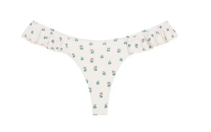 Mama Sleeves-Ruffle Uno Bikini ::RET