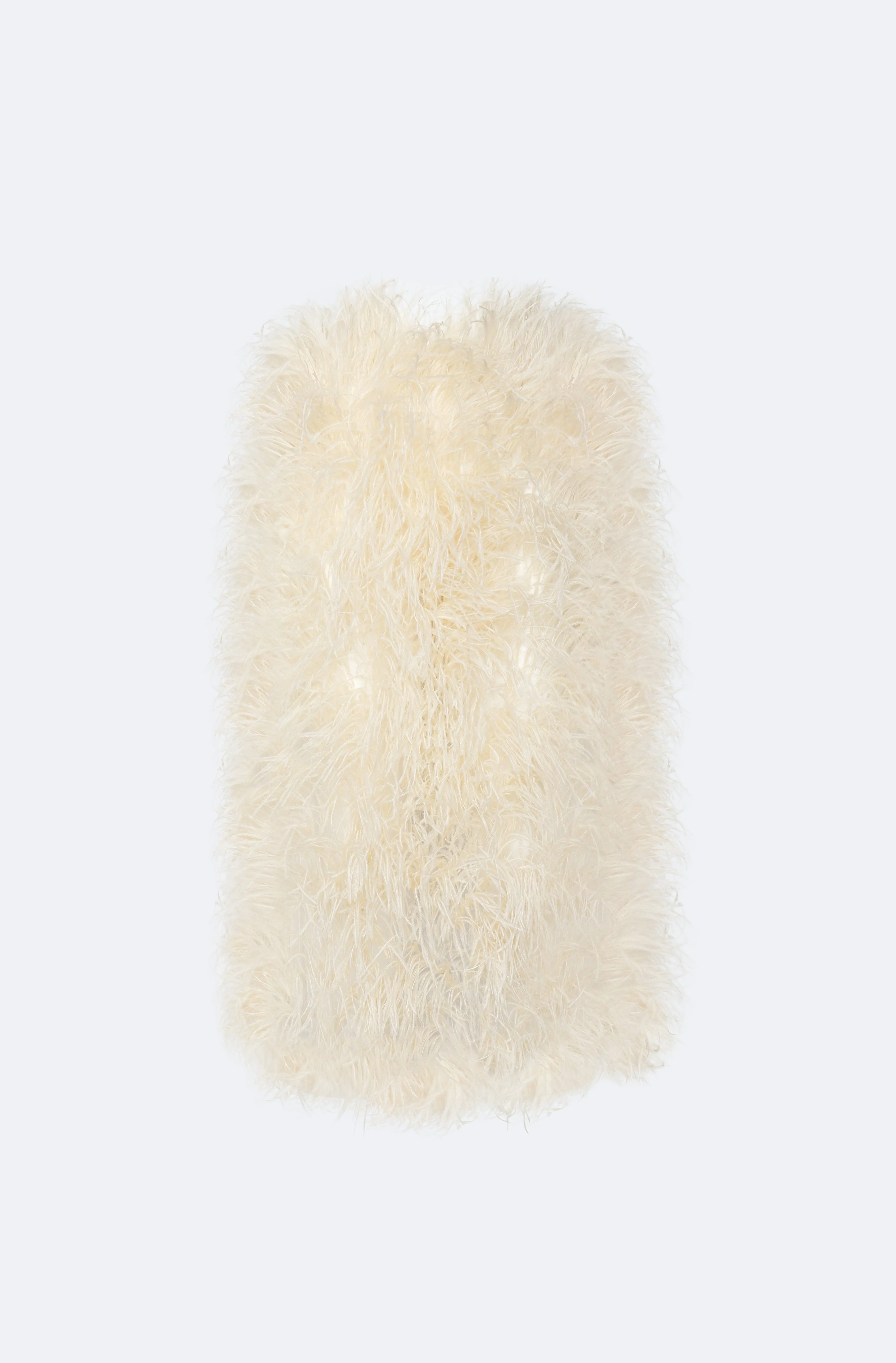 Marbled Feathers High Waist Skirt
