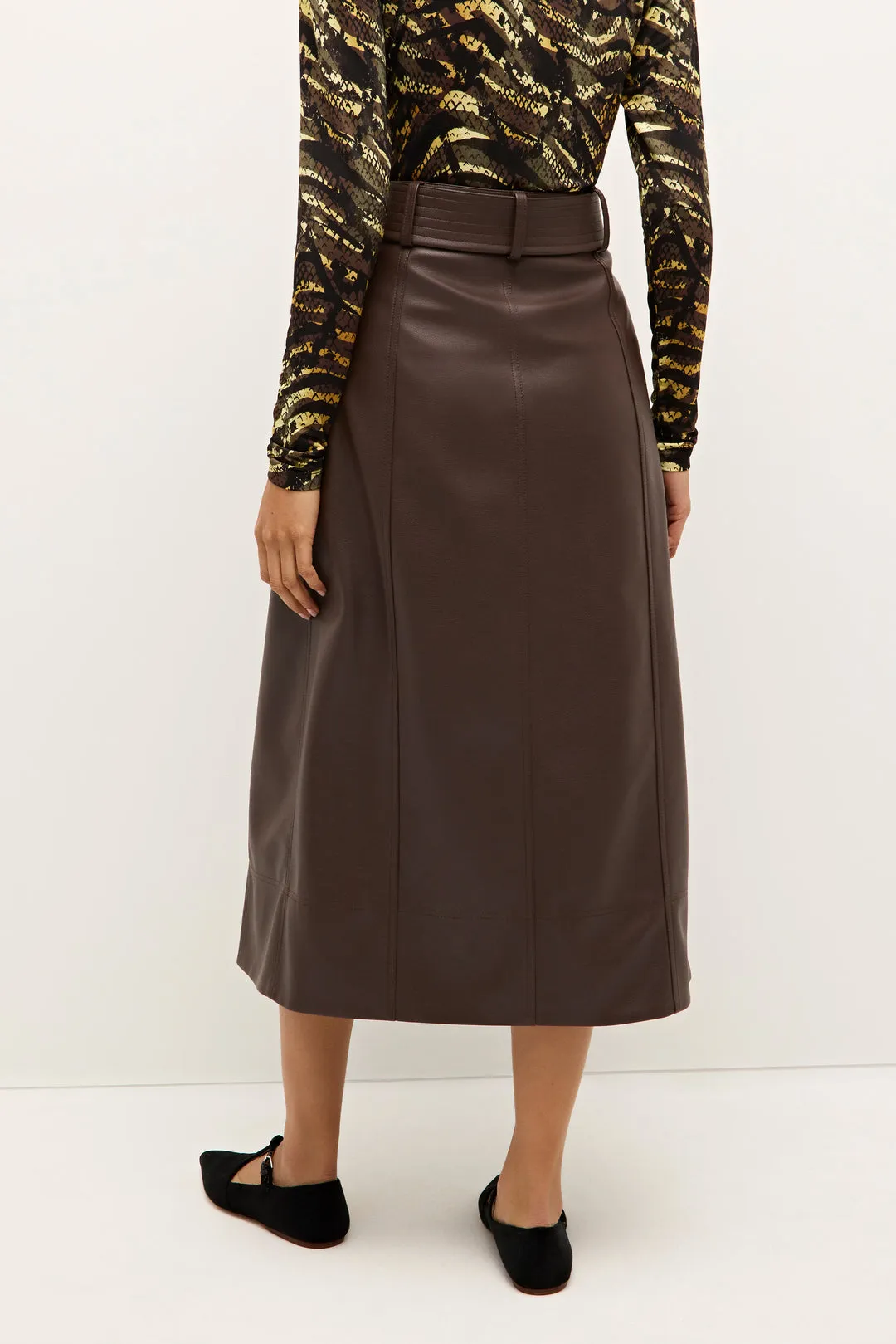 Marie Oliver - Chelsea Skirt - Walnut