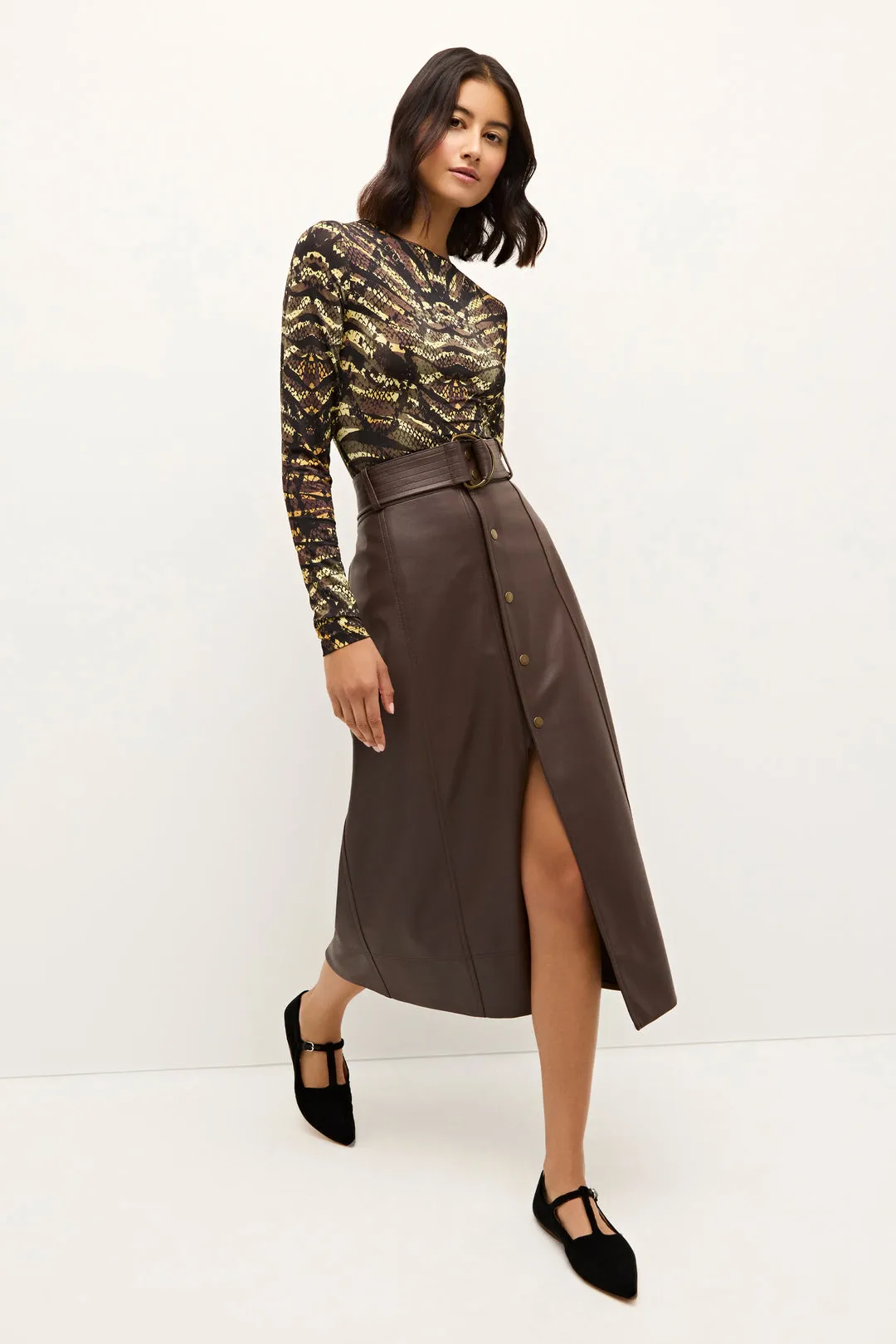 Marie Oliver - Chelsea Skirt - Walnut