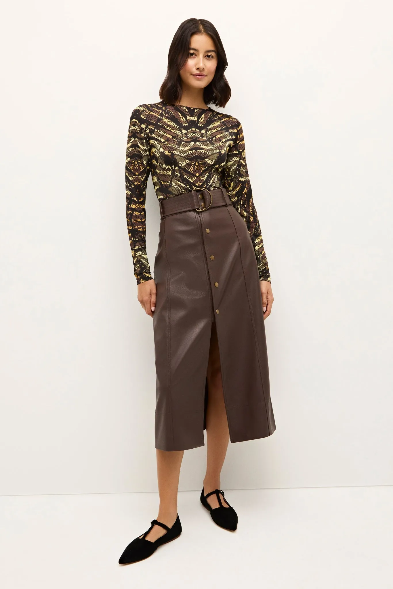 Marie Oliver - Chelsea Skirt - Walnut