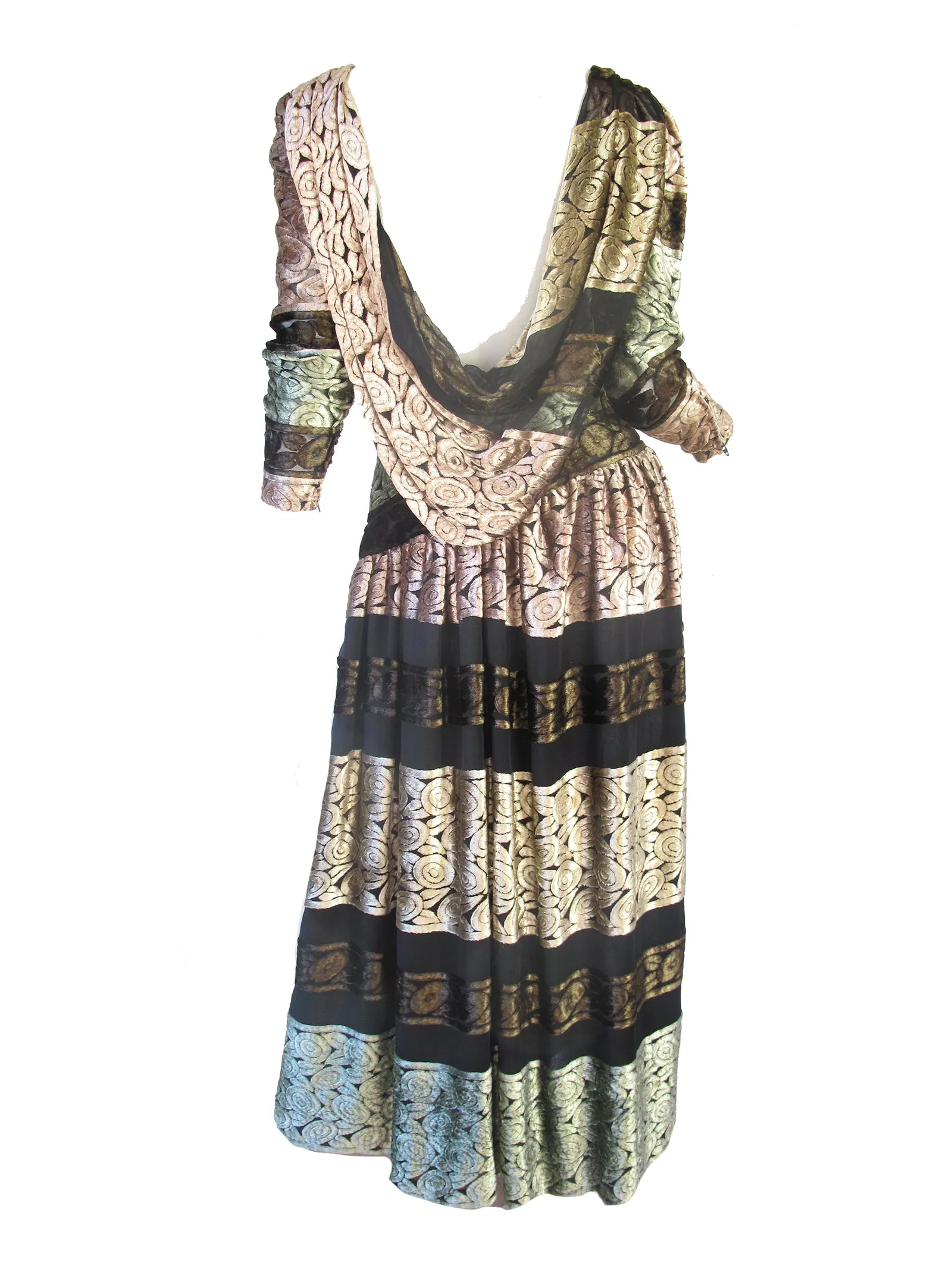 MARY MCFADDEN Burnout Dress
