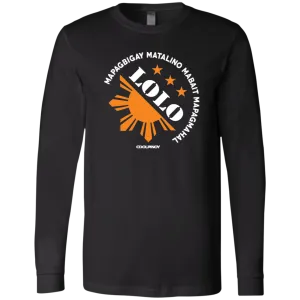 Matalino Mapagmahal Lolo Mens Jersey Long Sleeve T-Shirt