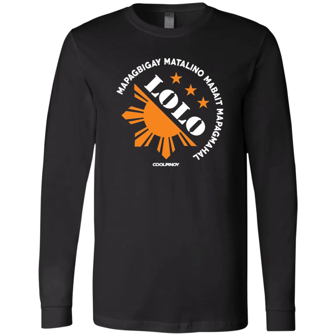 Matalino Mapagmahal Lolo Mens Jersey Long Sleeve T-Shirt