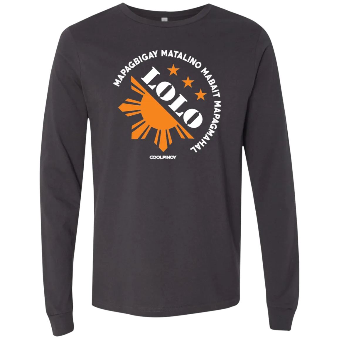 Matalino Mapagmahal Lolo Mens Jersey Long Sleeve T-Shirt