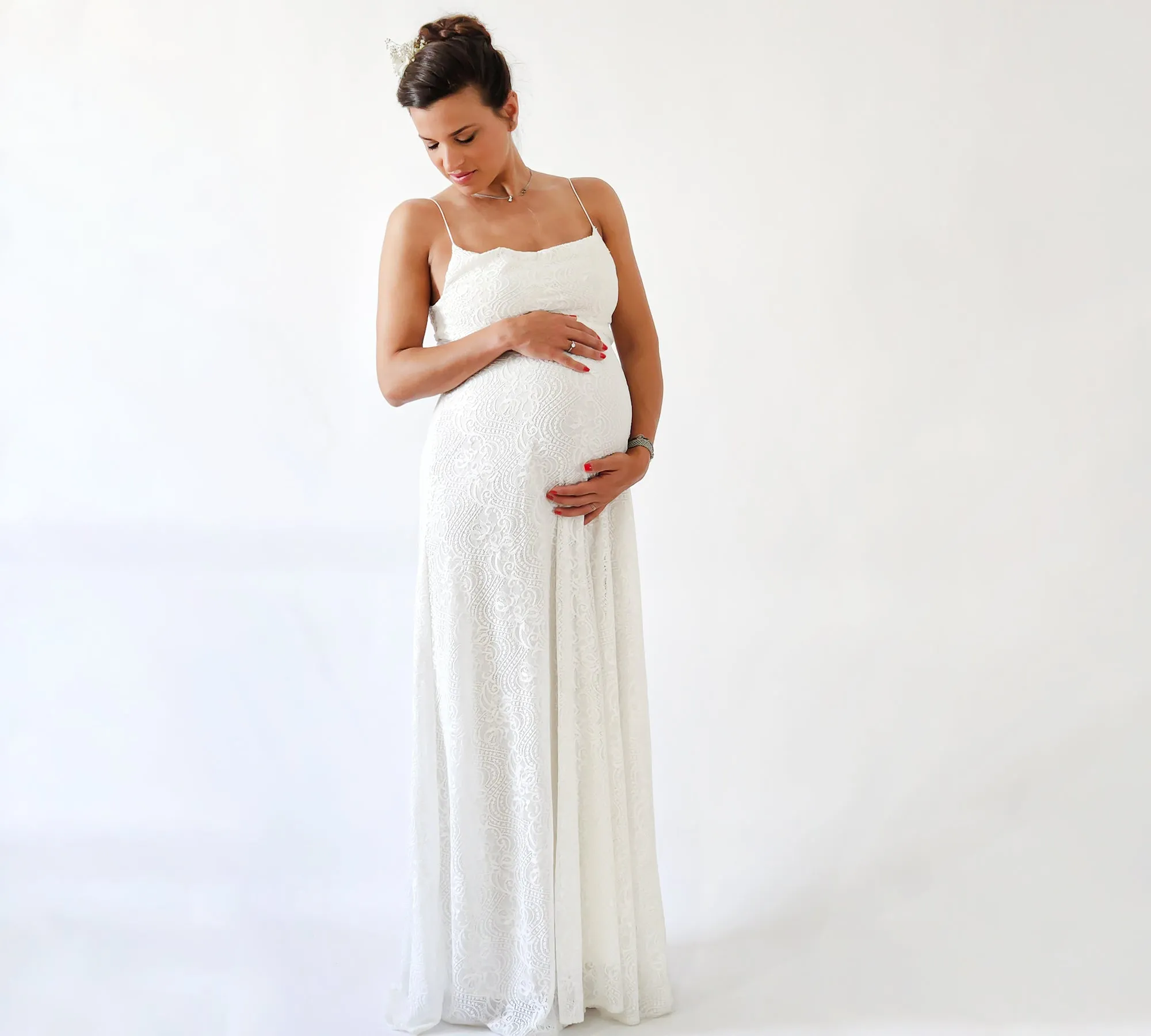 Maternity  Draped Dress #7010