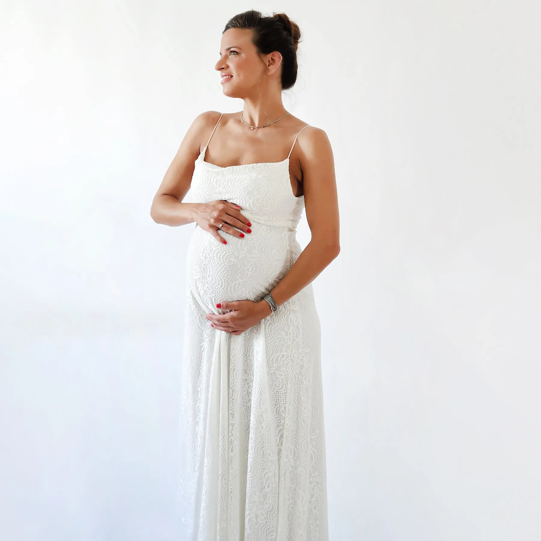 Maternity  Draped Dress #7010
