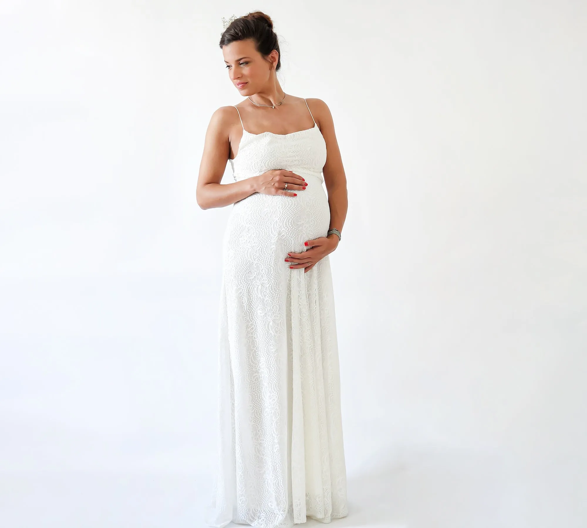 Maternity  Draped Dress #7010