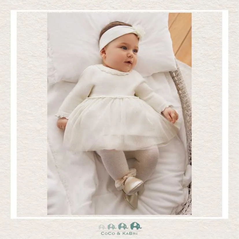 Mayoral Baby Girl Dress Champagne