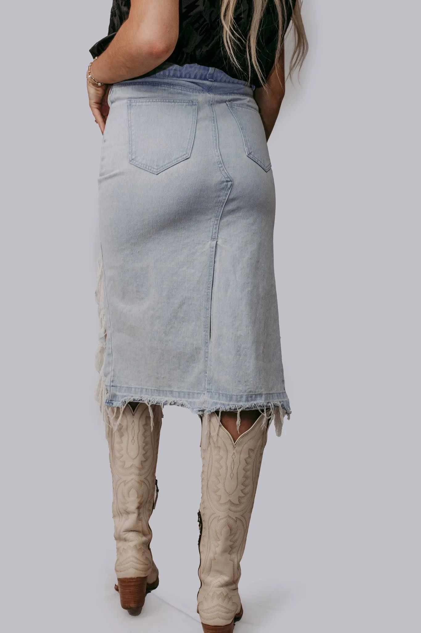 MER111 - DENIM SKIRT