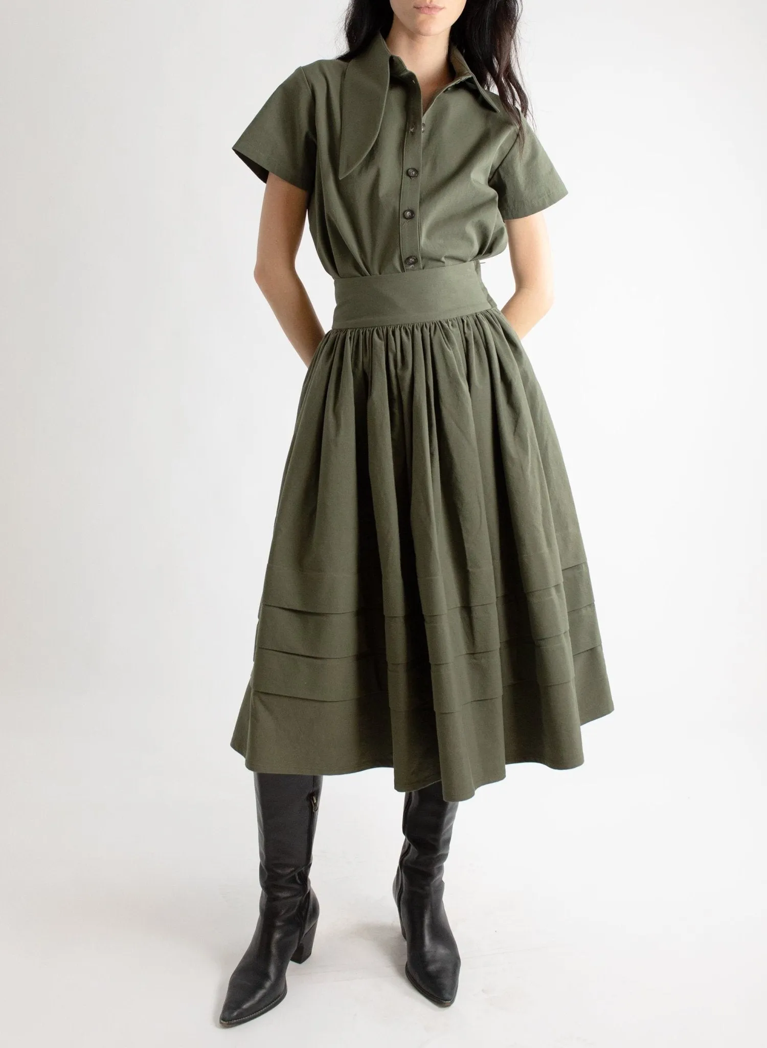 Mercado Skirt - Army