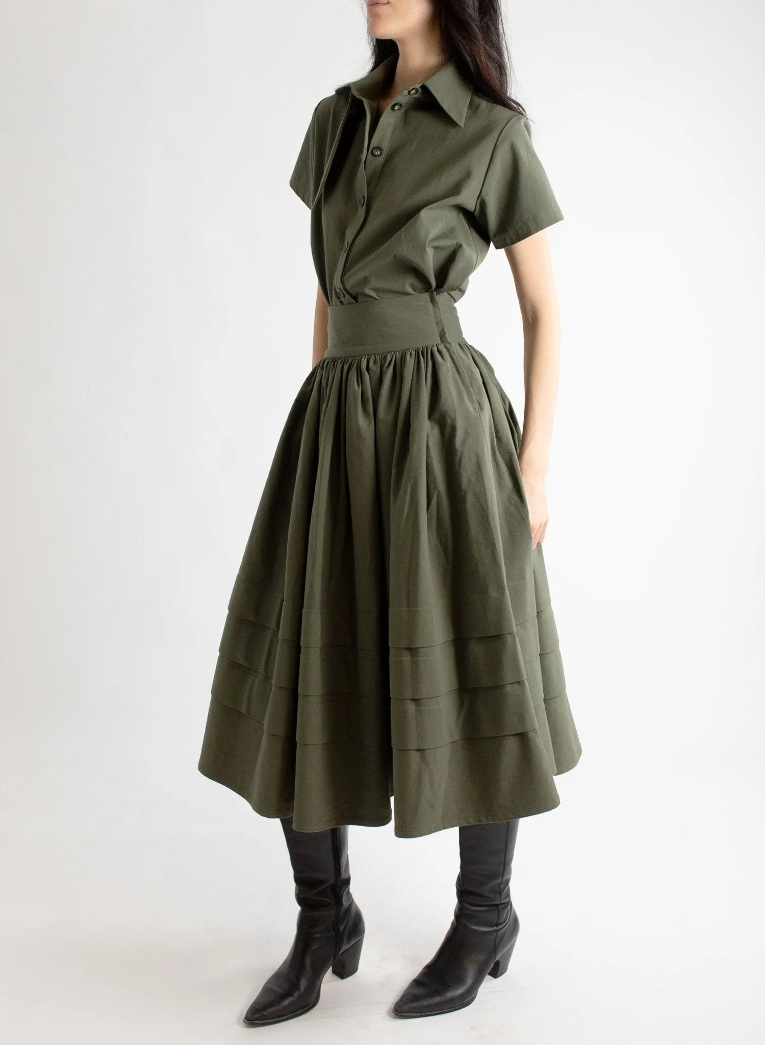 Mercado Skirt - Army