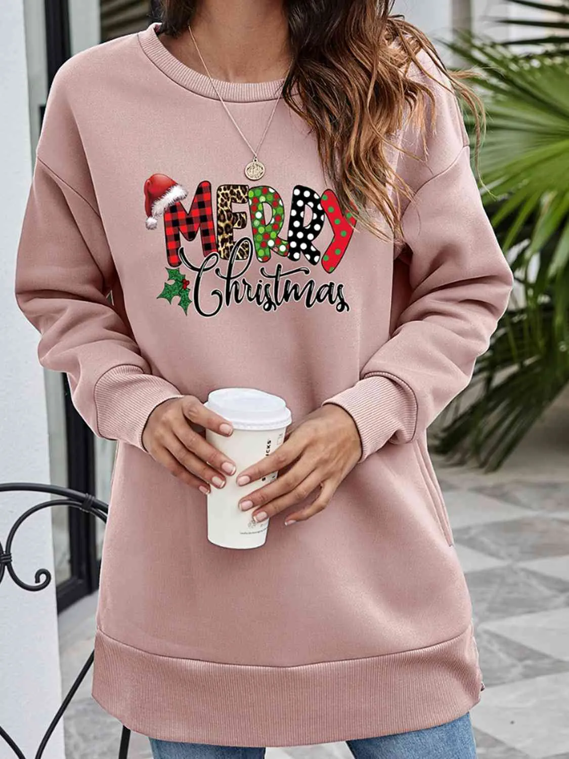 MERRY CHRISTMAS Graphic Sweatshirt (6 Colors)