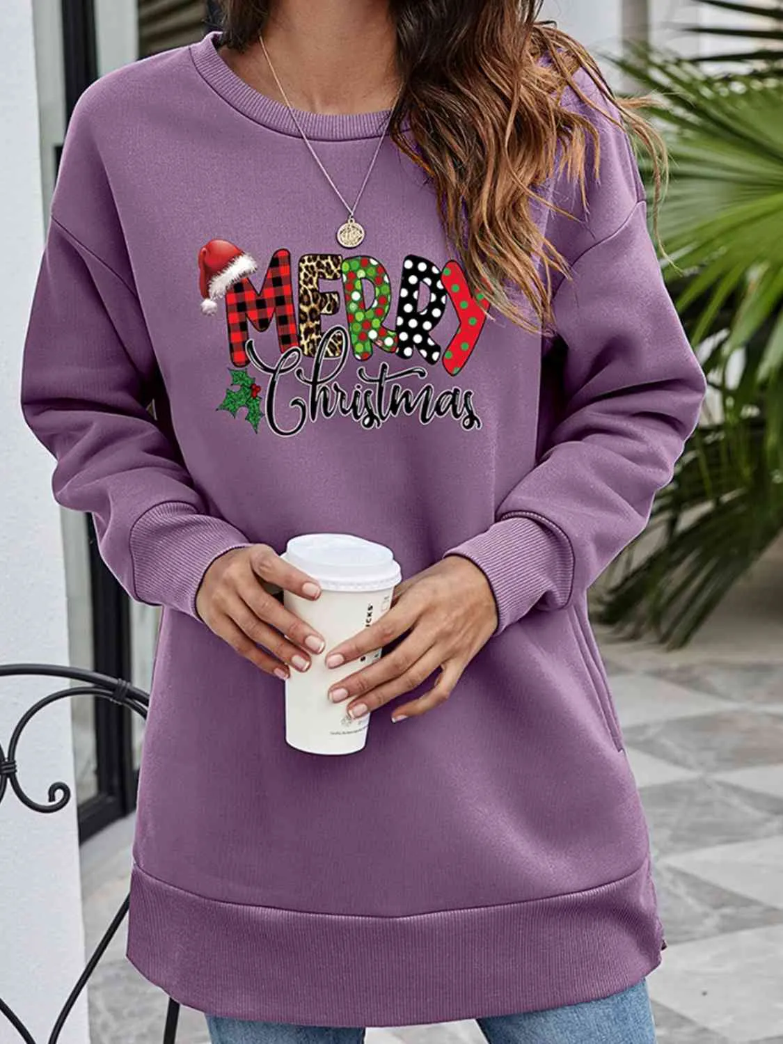 MERRY CHRISTMAS Graphic Sweatshirt (6 Colors)