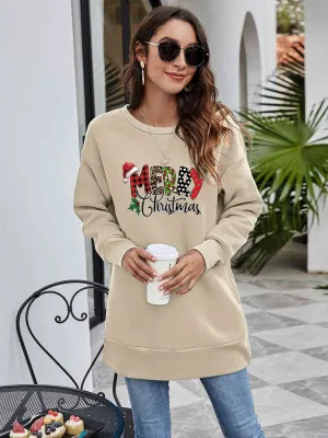 MERRY CHRISTMAS Graphic Sweatshirt (6 Colors)