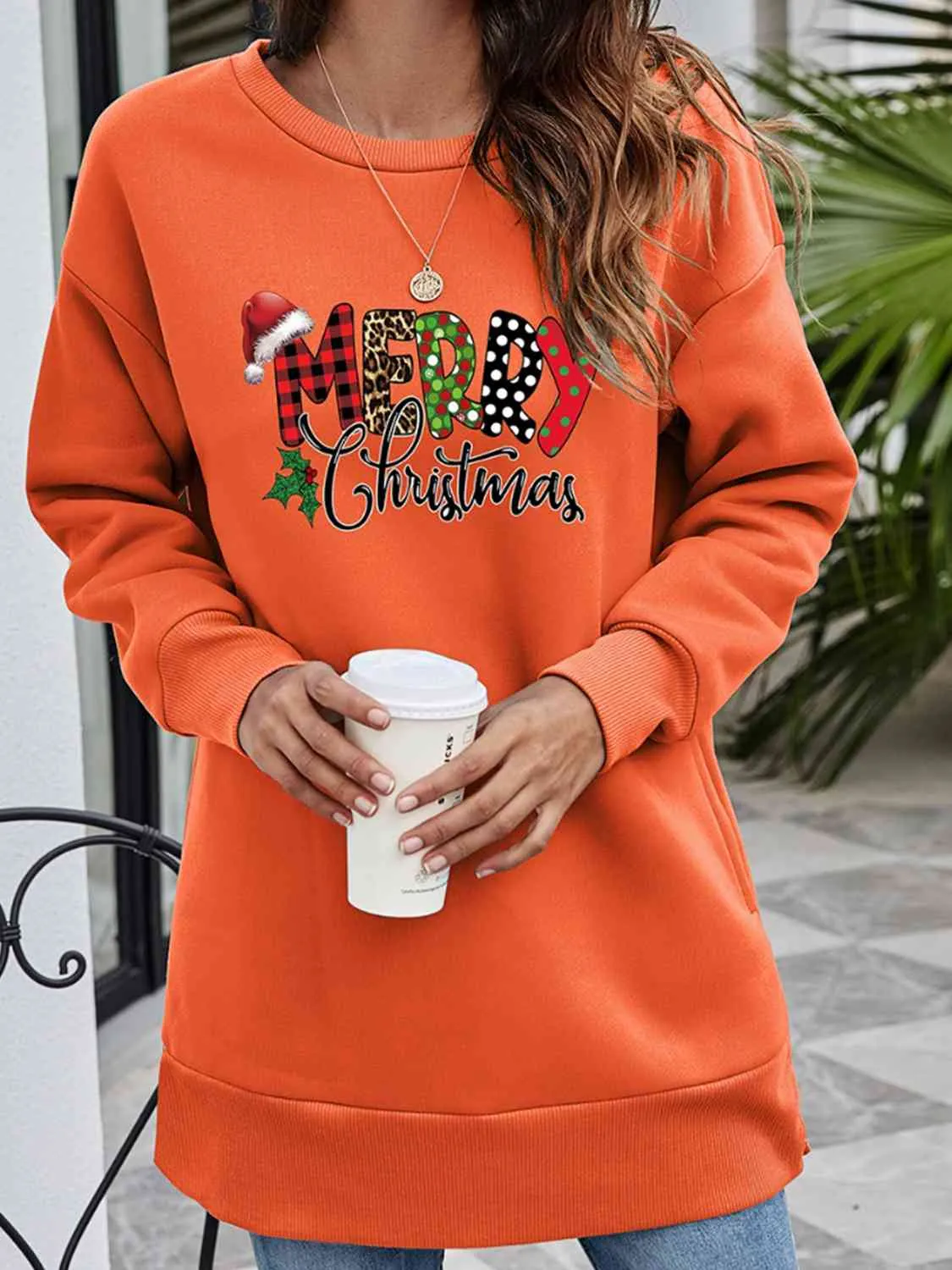 MERRY CHRISTMAS Graphic Sweatshirt (6 Colors)