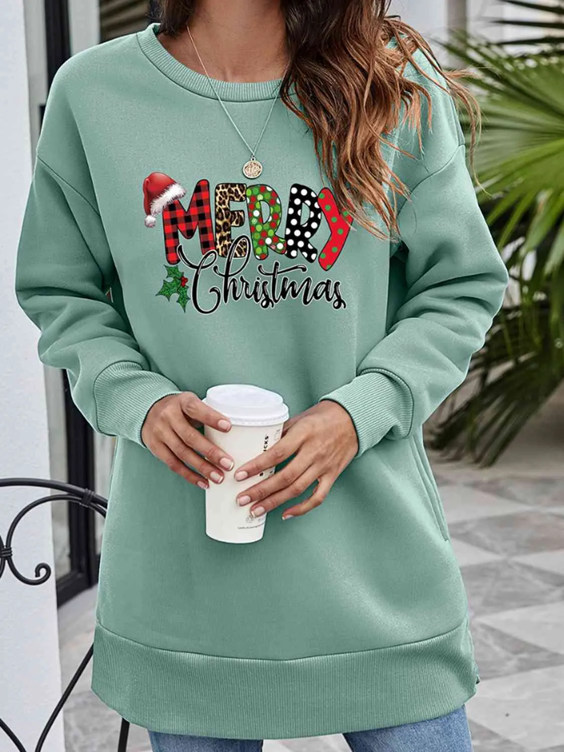 MERRY CHRISTMAS Graphic Sweatshirt (6 Colors)