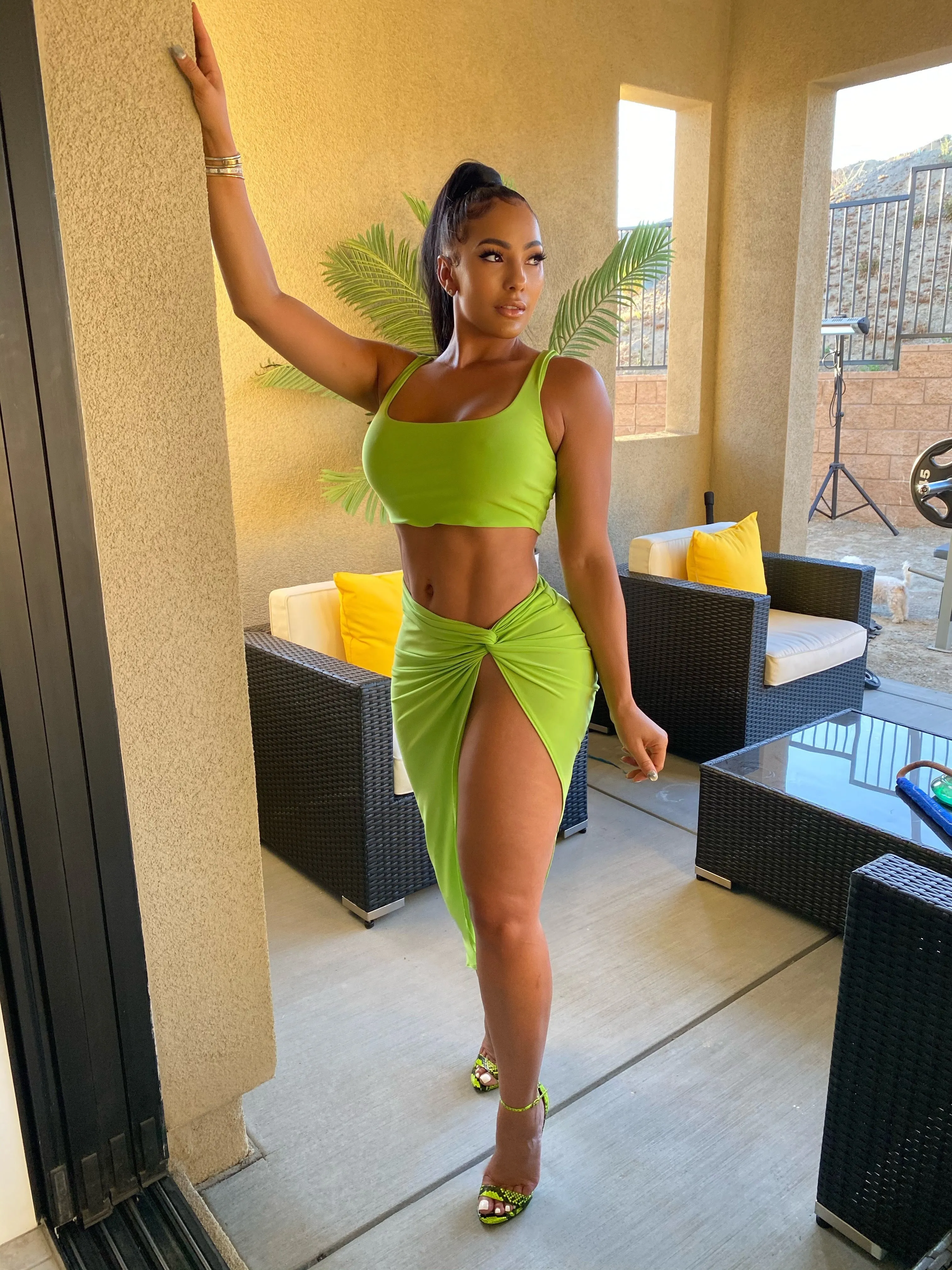 Miami Babe Two Piece Set