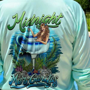 Midnight Mergarita Performance Sun Shirt - Mint