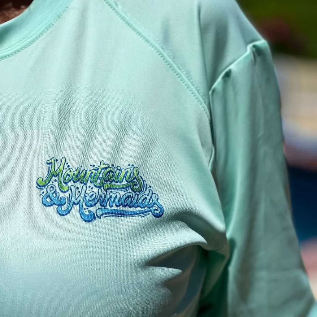 Midnight Mergarita Performance Sun Shirt - Mint