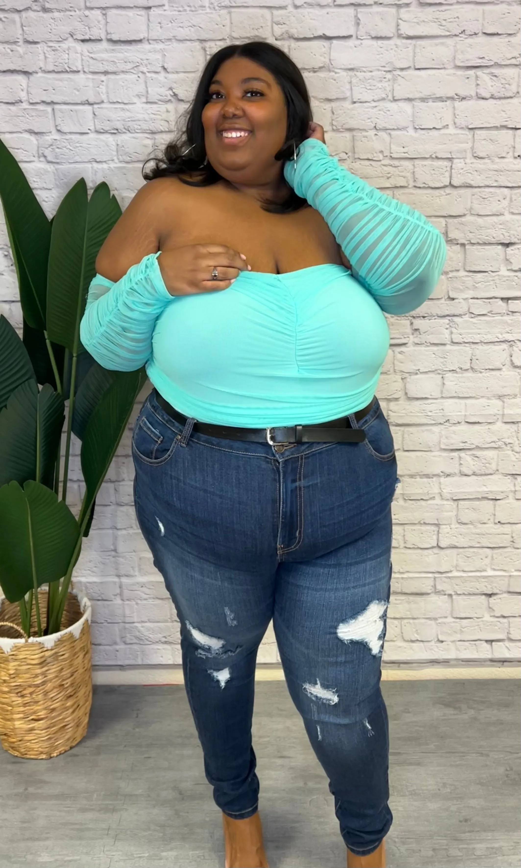 Miss Flirty Bodysuit • Curve