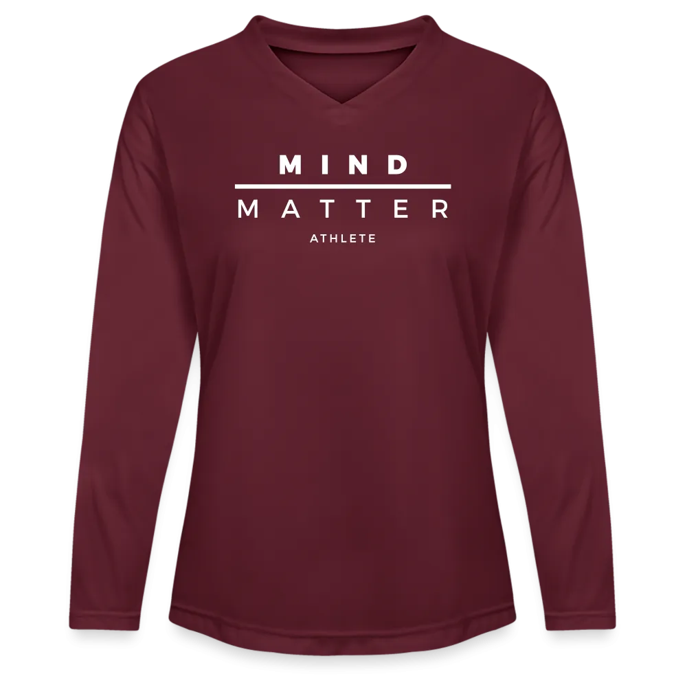 MM Athlete - Ladies' Zone Performance Long-Sleeve T-Shirt