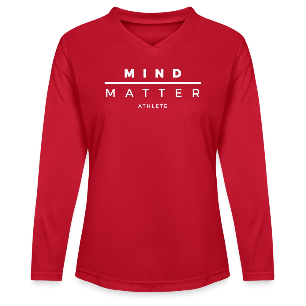 MM Athlete - Ladies' Zone Performance Long-Sleeve T-Shirt