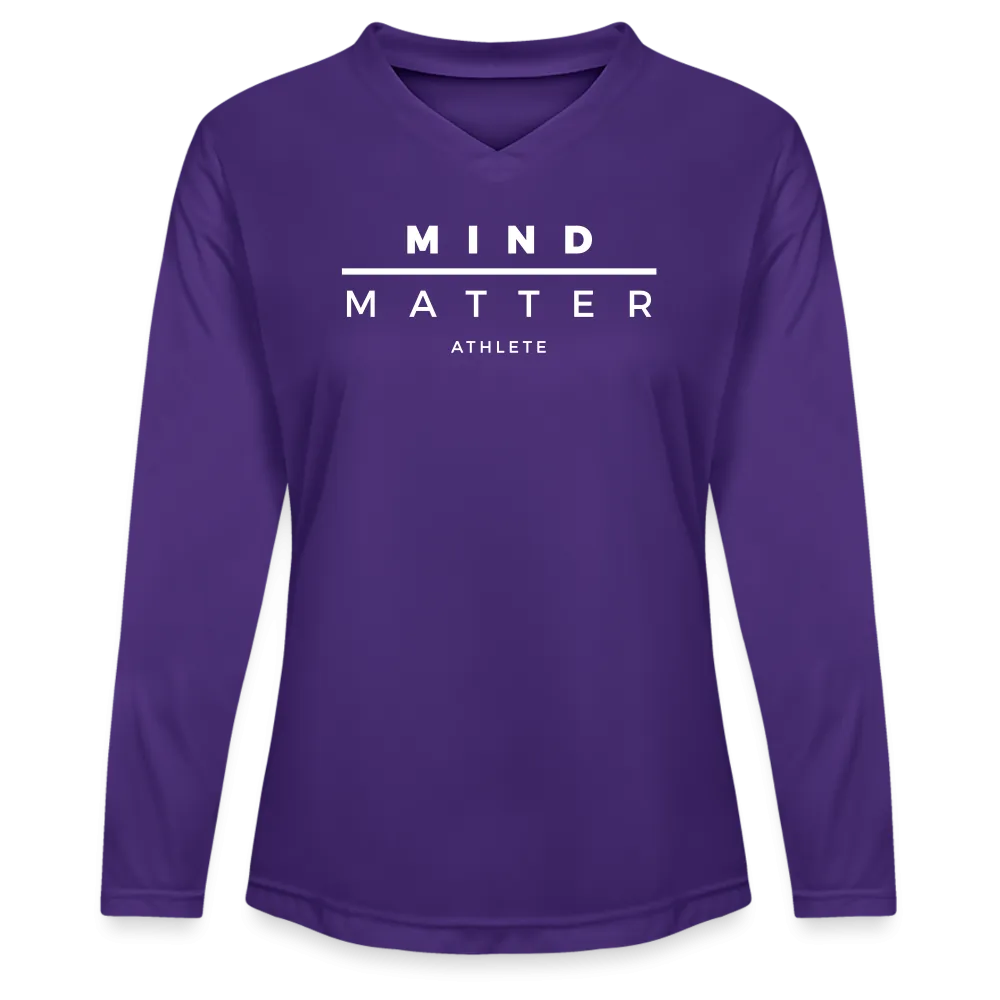 MM Athlete - Ladies' Zone Performance Long-Sleeve T-Shirt