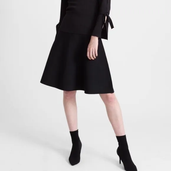 Modern Citizen Dawn Black High Waisted A-line Skirt Size S/M