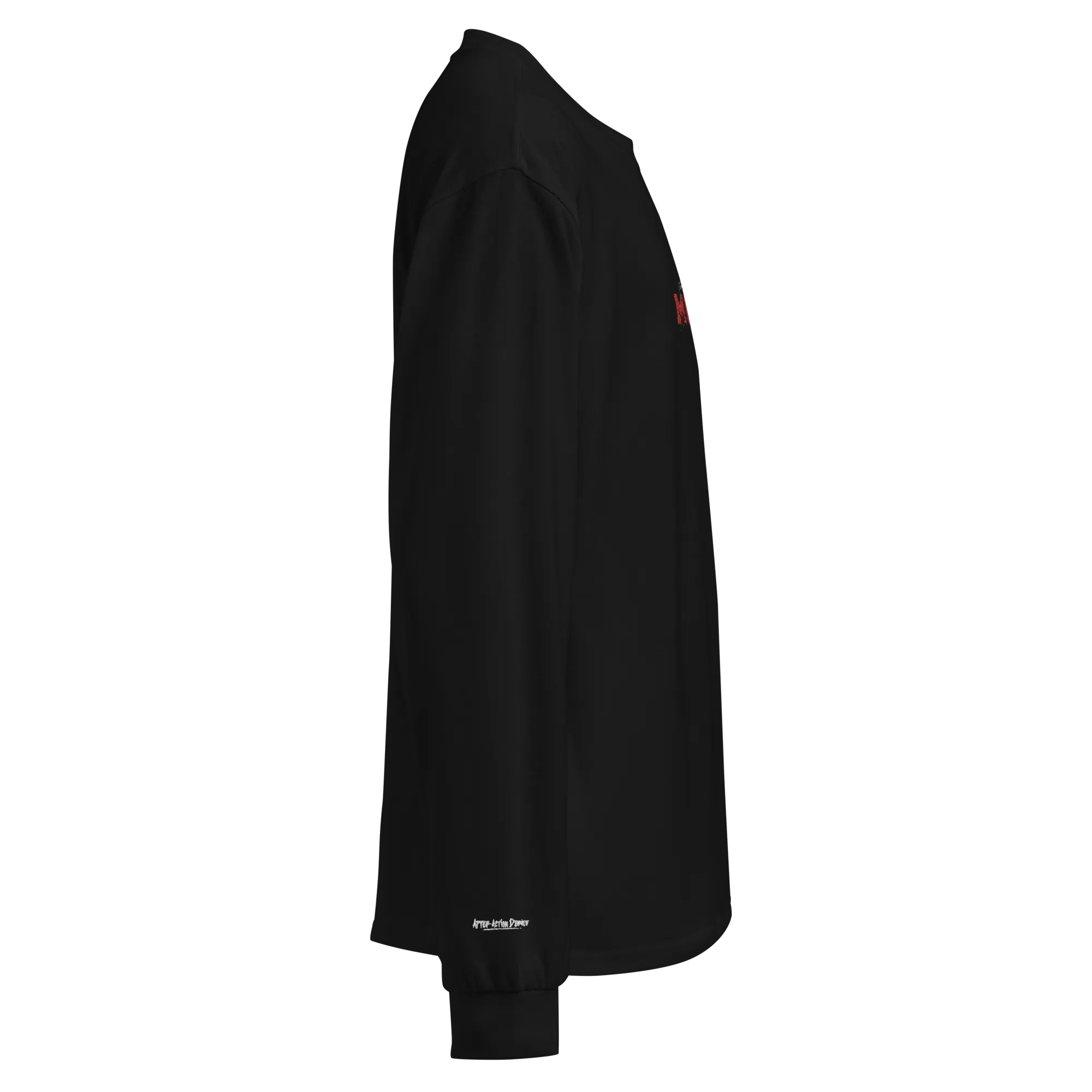 Move In Silence Embroidered Premium heavyweight long sleeve Tee