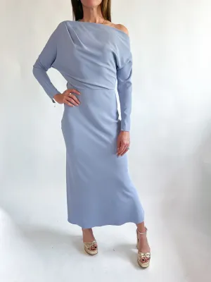Naia Drape Midi Dress