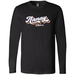 Nanay I Love U Unisex Jersey Long Sleeve T-Shirt