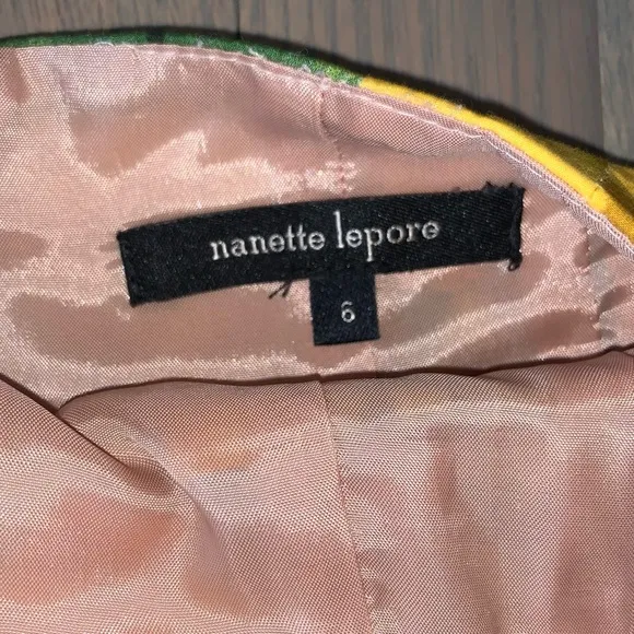Nanette Lepore Exposed Zip Mini High Waist Skirt