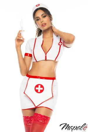 Naughty Nurse Three-Piece Set